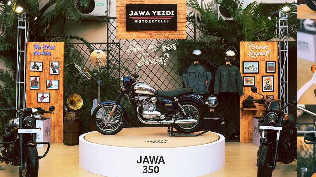 Jawa 350 Showcased