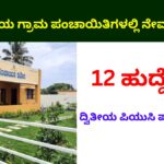 Hassan Gram Panchayat Recruitment 2024