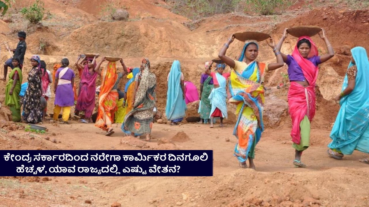 New MGNREGA Wage Rates