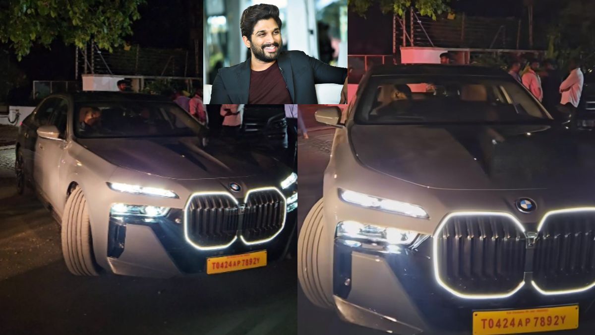 Allu Arjun New BMW Car