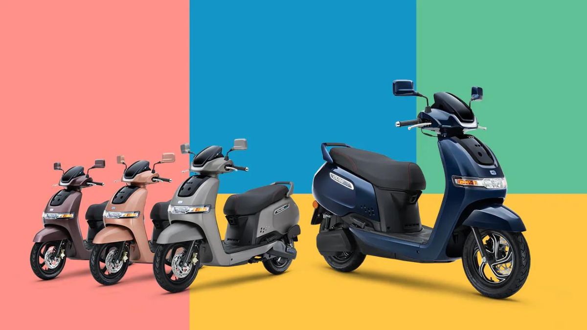 new Tvs Iqube Electric Scooter
